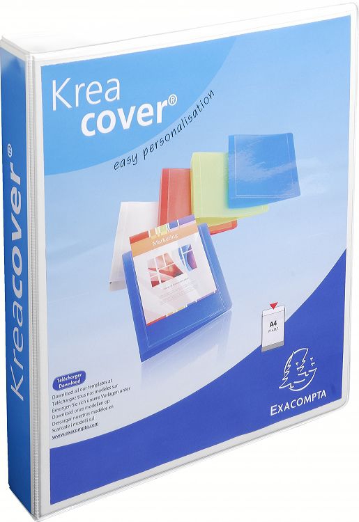 Image of Exacompta 51843E ring binder A4