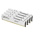 Kingston Technology FURY 128GB 5200MT/s DDR5 CL40 DIMM (Kit of 4) Beast White XMP