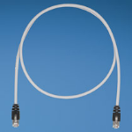 Panduit Copper Patch Cord, Cat 5e, Intl Gray STP Cable, Black Boots, 2 Meters networking cable 78.7" (2 m)