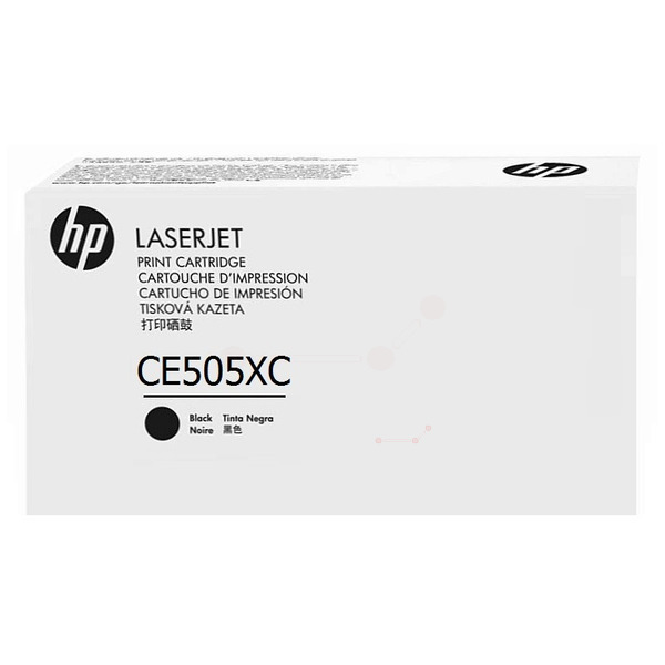 Image of HP CE505XC/05X Toner cartridge black Contract, 6.5K pages ISO/IEC...