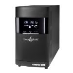 PowerShield Centurion 3000VA uninterruptible power supply (UPS) Double-conversion (Online) 3 kVA 2700 W 5 AC outlet(s)