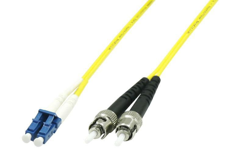 Photos - Cable (video, audio, USB) Microconnect FIB411002 fibre optic cable 2 m LC ST OS2 Yellow 