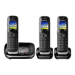 Panasonic KX-TGJ323E DECT telephone Caller ID Black
