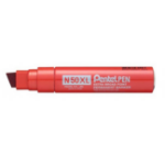 Pentel N50XL permanent marker Red Chisel tip 6 pc(s)