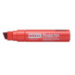 Pentel N50XL permanent marker Red Chisel tip 6 pc(s)