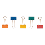 Q-CONNECT Foldback Clips, 19mm – Assorted colors