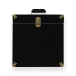 mBeat Vinyl Record Storage Carrier Case (Vintage Black)