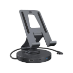 ICY BOX Swivel stand for tablet and smartphone with DockingStation