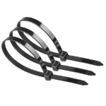Microconnect CABLETIE5 cable tie Ladder cable tie Black 100 pc(s)