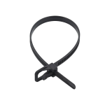 Cablenet EVT-S08BK-TA cable tie Releasable cable tie Nylon Black 100 pc(s)