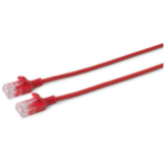 Microconnect V-UTP602R-SLIM networking cable Red 2 m Cat6 U/UTP (UTP) Round