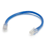 C2G 6" Cat6 networking cable Blue 5.91" (0.15 m) U/UTP (UTP)