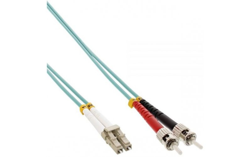 Mercodan 40400080 InfiniBand/fibre optic cable 3 m LC ST Multicolour.
