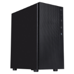 TARGET CIT Silent ES Black Mid-Tower Low Noise Computer Case with 2 x 120mm PWM Cooling Fans Included Sound Dampening Material