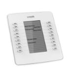 Snom SNOM-D7W IP add-on module White 18 buttons