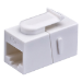 Cablenet Cat5e UTP Female-Female Keystone White