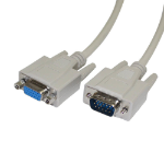 Videk SVGA 15HDD Plug to Socket Monitor Extension Cable 2Mtr