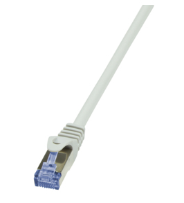 Photos - Ethernet Cable LogiLink 3m Cat7 S/FTP networking cable Grey S/FTP  (S-STP)