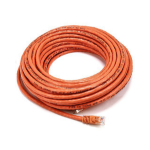 Monoprice Cat6, 15.24 m, 24 AWG networking cable Orange 600" (15.2 m)