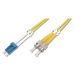 Digitus DK-2931-03 InfiniBand en Glasvezelkabel 3 m LC ST I-VH Geel
