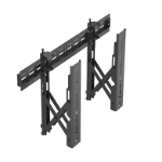 BRobotix 051726 soporte para pantalla de señalización 177.8 cm (70") Negro
