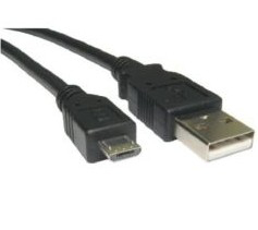 Image of Cables Direct 1.8 m, USB2.0/micro USB2.0, M/M USB cable USB A...