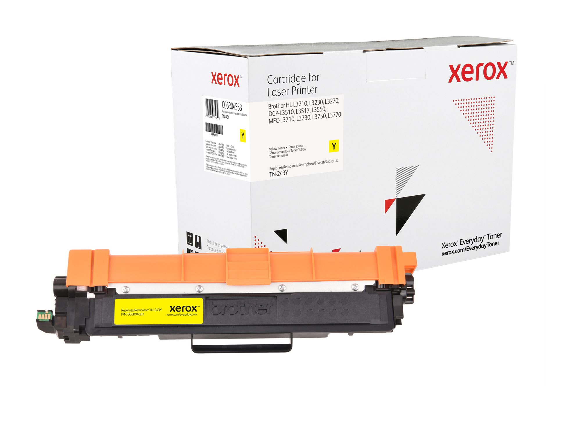 Xerox Everyday Brother TN-243Y Compatible Toner Cartridge Yellow 006R04583