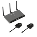 Kindermann KLICK & SHOW K-FX USB-C Kit, Wireless Conferencing System with 2 USB-C transmitters