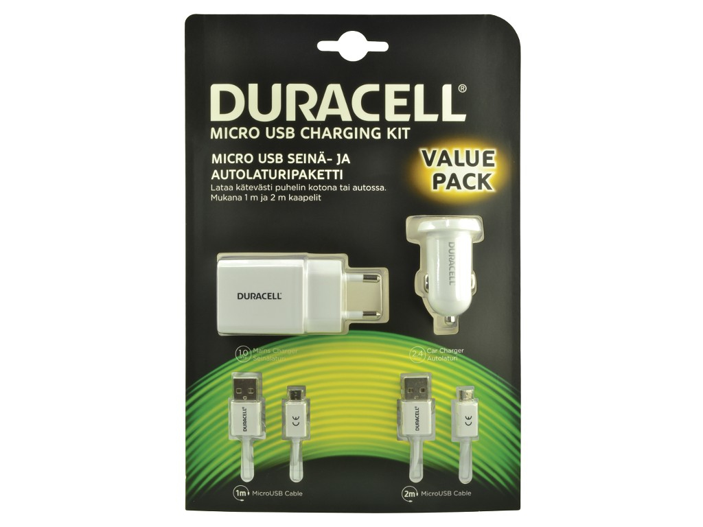 Duracell DRBUN002-FI mobile device charger White