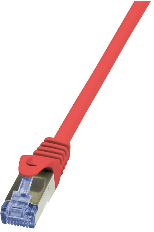LogiLink Cat6a S/FTP, 1.5m networking cable Red S/FTP (S-STP)