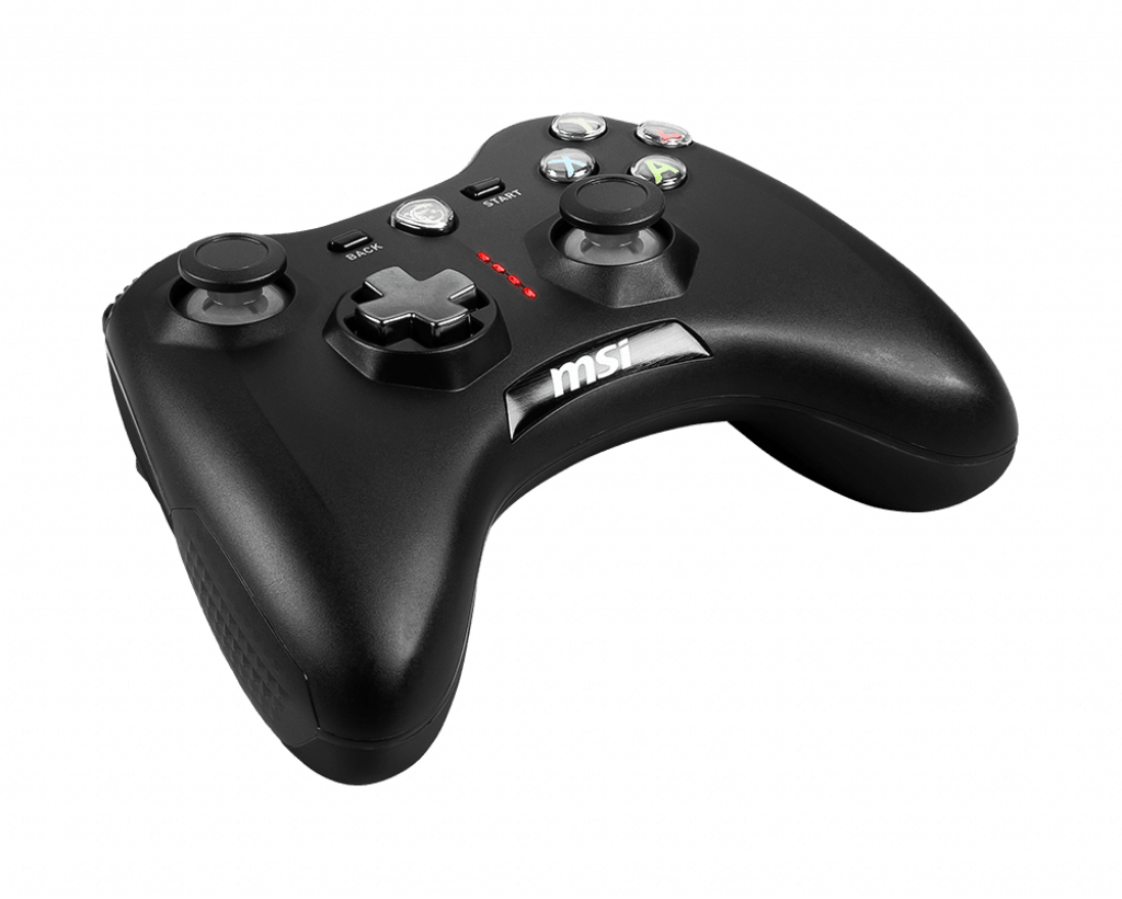 MSI Force GC30 V2 Svart USB 2.0 Spelplatta Analog / Digital Android, PC