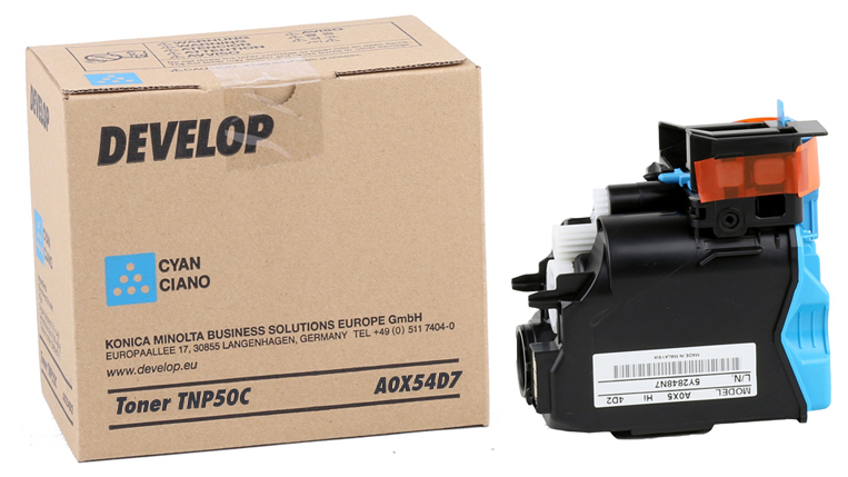 Photos - Ink & Toner Cartridge Develop A0X54D7/TNP-50C Toner-kit cyan, 5K pages for  Ineo + 31 