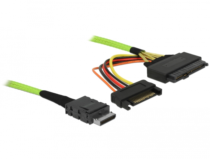 EU Product - Kabel OCuLink PCIe SFF-8611 zu U.2 SFF-8639 - Cable - Digital thumbnail