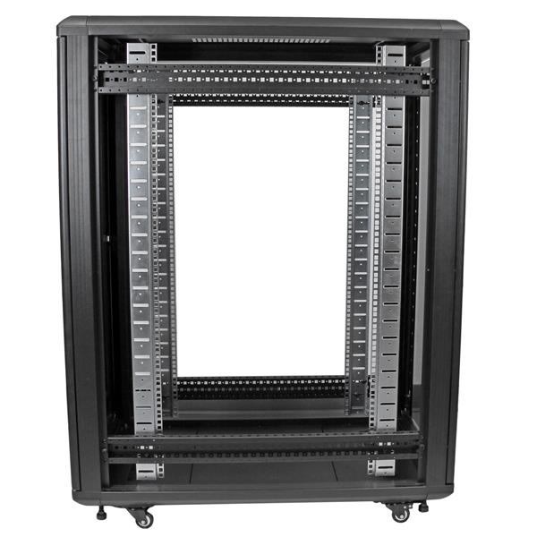 StarTech.com 22U 36in Knock-Down Server Rack Cabinet with Casters