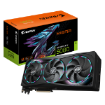 GIGABYTE AORUS GeForce RTX 5080 MASTER 16G Graphics Card - 16GB GDDR7, 256bit, PCI-E 5.0, 2805MHz Core Clock, 3 x DisplayPort, 1 x HDMI, GV-N5080AORUS M-16GD