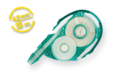 Tombow Mono YXE correction tape Green,Transparent,White 16 m