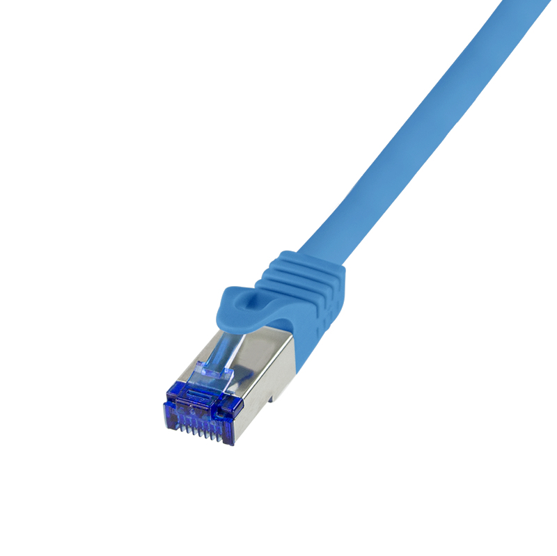 Image of LogiLink C6A036S networking cable Blue 1 m Cat6a S/FTP (S-STP)