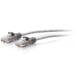 C2G 0.3m Cat6a Snagless Unshielded (UTP) Slim Ethernet Patch Cable - Grey