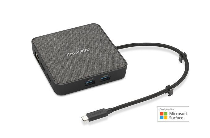 Image of Kensington MD125U4 USB4 Portable Docking Station (DFS)