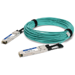 AddOn Networks ADD-QARQMX-AOC50M InfiniBand/fibre optic cable 1968.5" (50 m) QSFP+ Aqua color