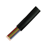 LogiLink CM08 telephone cable 100 m Black