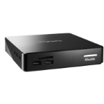 Shuttle XPC nano NS02EV2 PC/workstation Rockchip RK3368 2 GB DDR3L-SDRAM 16 GB eMMC Android 8.1 Nettop Mini PC Black