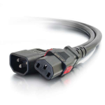 C2G 10360 Black 70.9" (1.8 m) C13 coupler C14 coupler