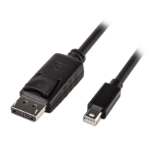 Lindy 1m, Mini DisplayPort - DisplayPort Black