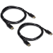 Trendnet TK-DP06/2 DisplayPort cable 70.9" (1.8 m) Black