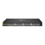 HPE Aruba Networking CX 6100 48G Class4 PoE 4SFP+ 370W Switch