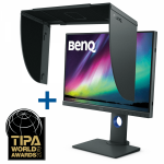 DPSB BenQ SW240 Pro 24 inch IPS Monitor with SH240-Shading Hood