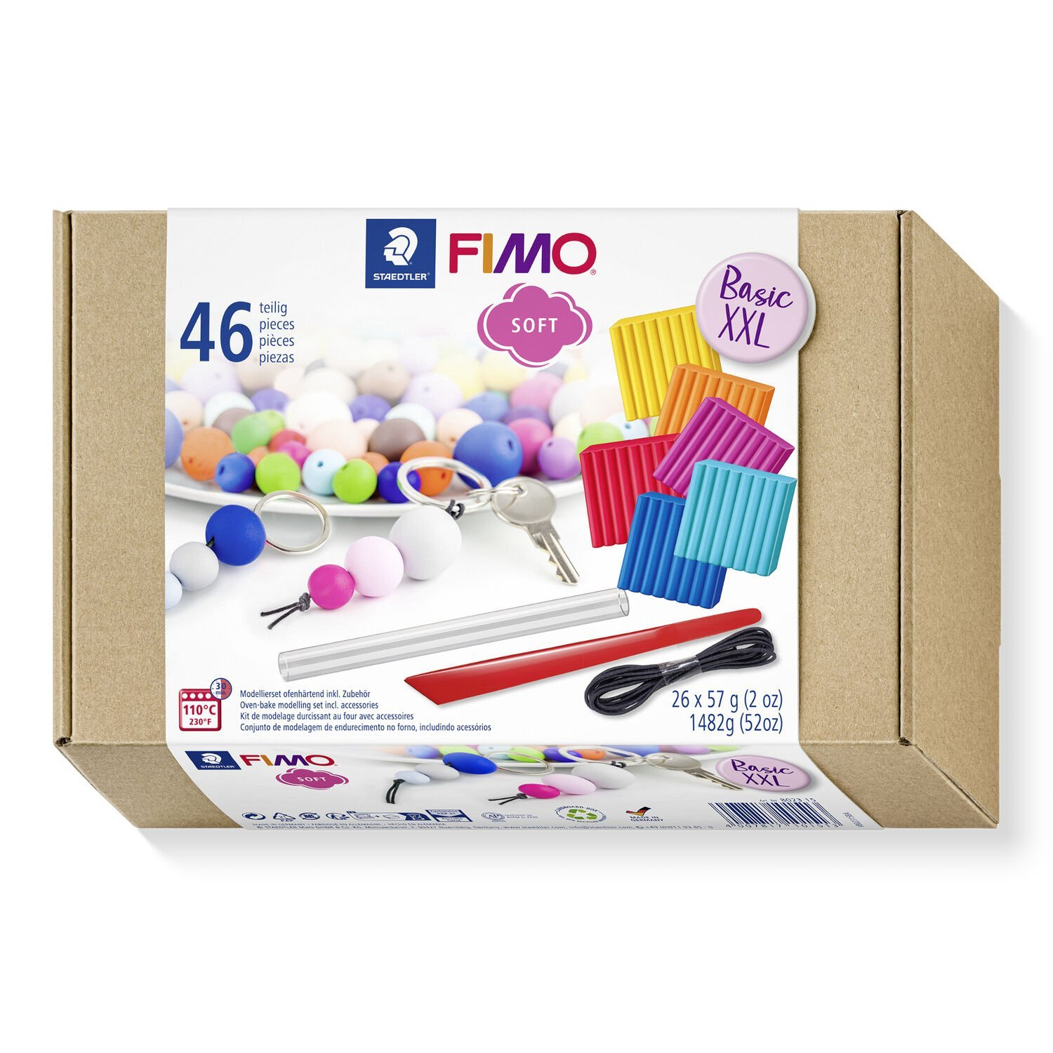 EU Product - Set Mod.masse FIMO soft Basic XXL thumbnail