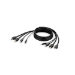 Belkin F1DN2CCBL-HH10t KVM cable Black 3 m