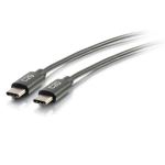 C2G 0.9m (3ft) USB C Cable - USB 2.0 (3A) - M/M USB Type C Cable - Black